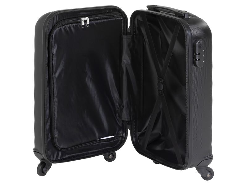FTM Reisekoffer 28 L, Schwarz Trolley