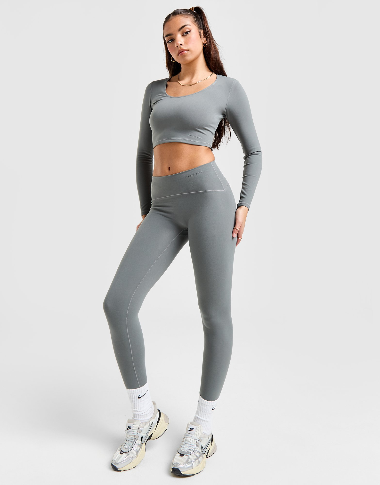 Gym King Legging Peach Luxe Femme