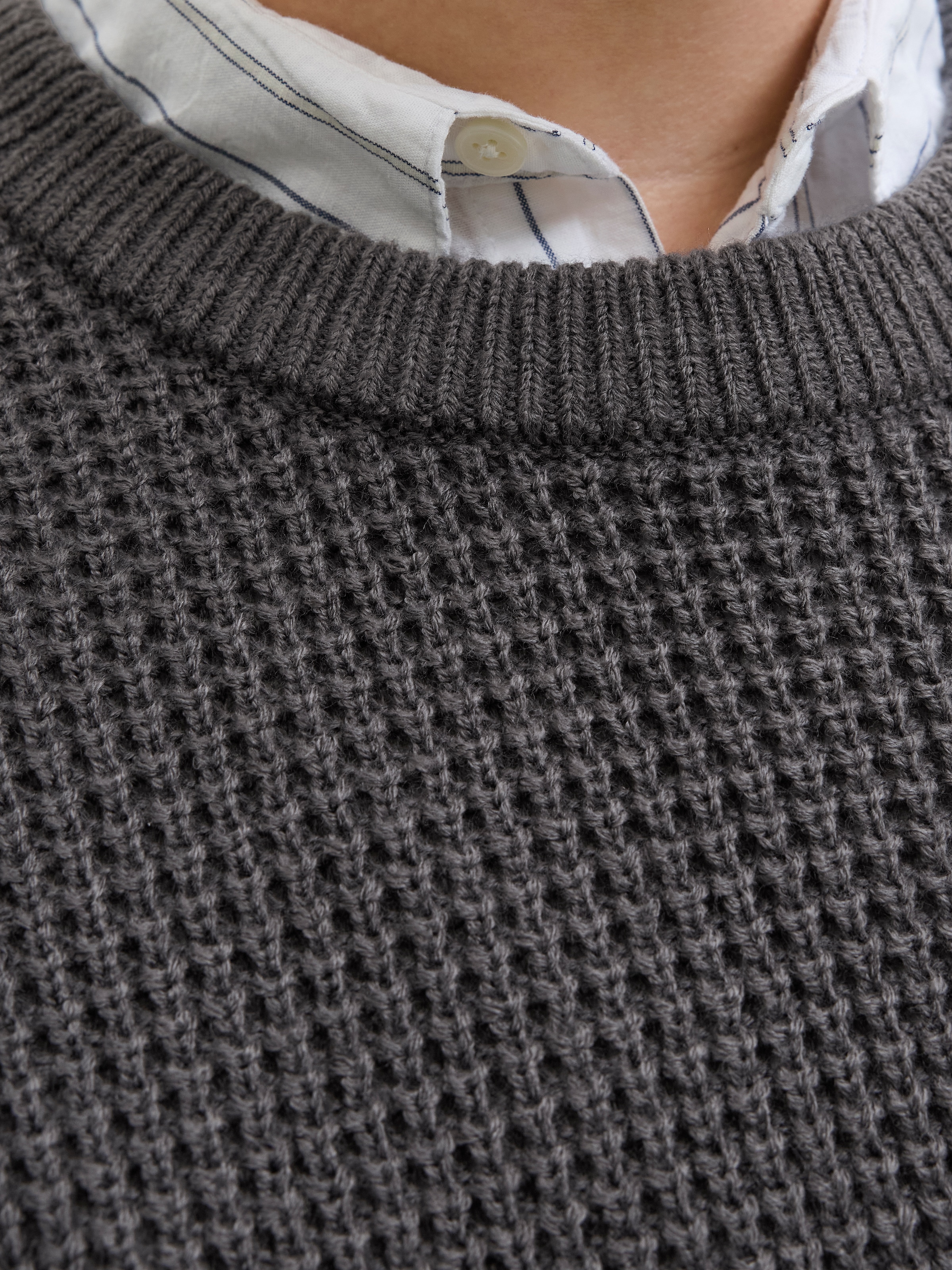 Jack & Jones PlusSize Strickpullover »JJGLOBAL KNIT CREW NECK PLS«