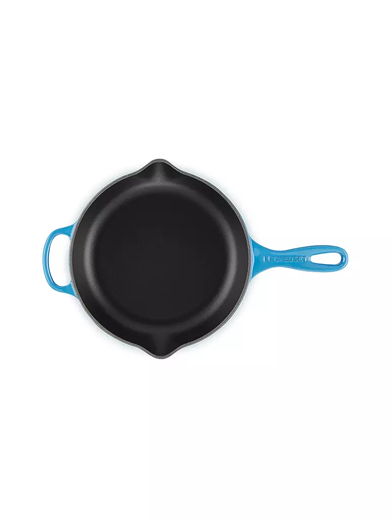 LE CREUSET Brat- und Servierpfanne SIGNATURE 23cm Azure blau