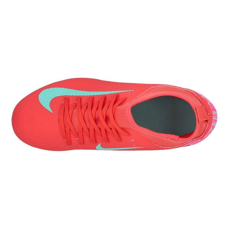 Nike Mercurial Superfly 10 Club MG Mad Energy - Rouge/Vert Enfant