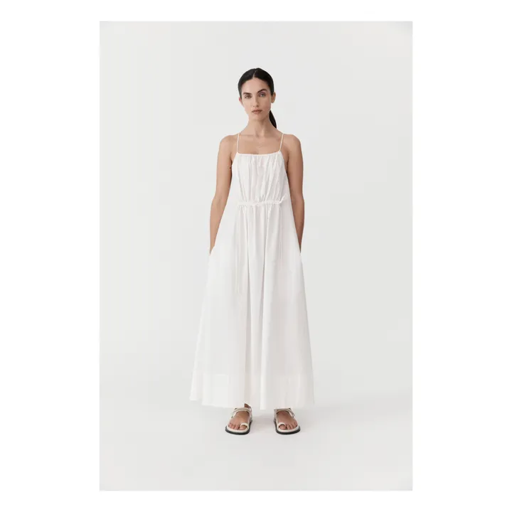 St Agni Robe Drawstring Relaxed | Blanc