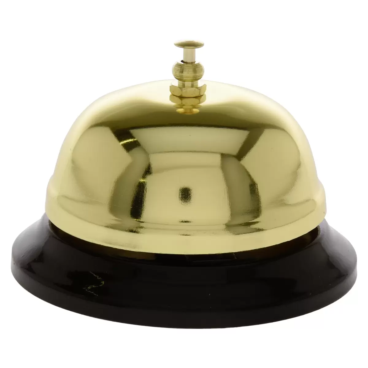 Serviceklingel Henry gold,schwarz