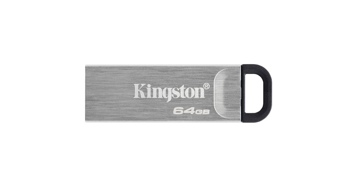 KingstonDataTraveler Kyson 64 GB  usb-stick  (Zilver, DTKN/64GB)