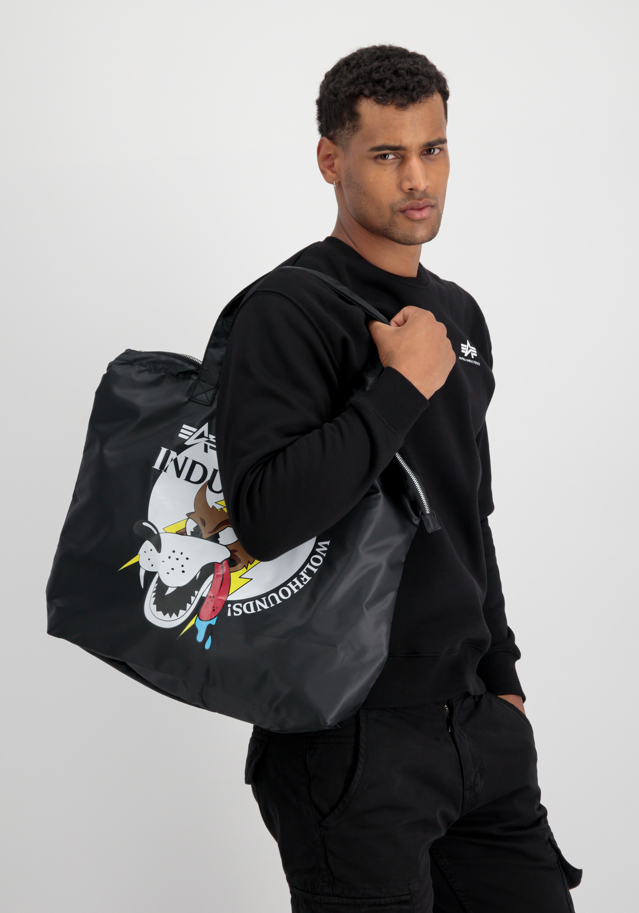 Alpha Industries Tragetasche »Wolfhounds Zip Shopper«