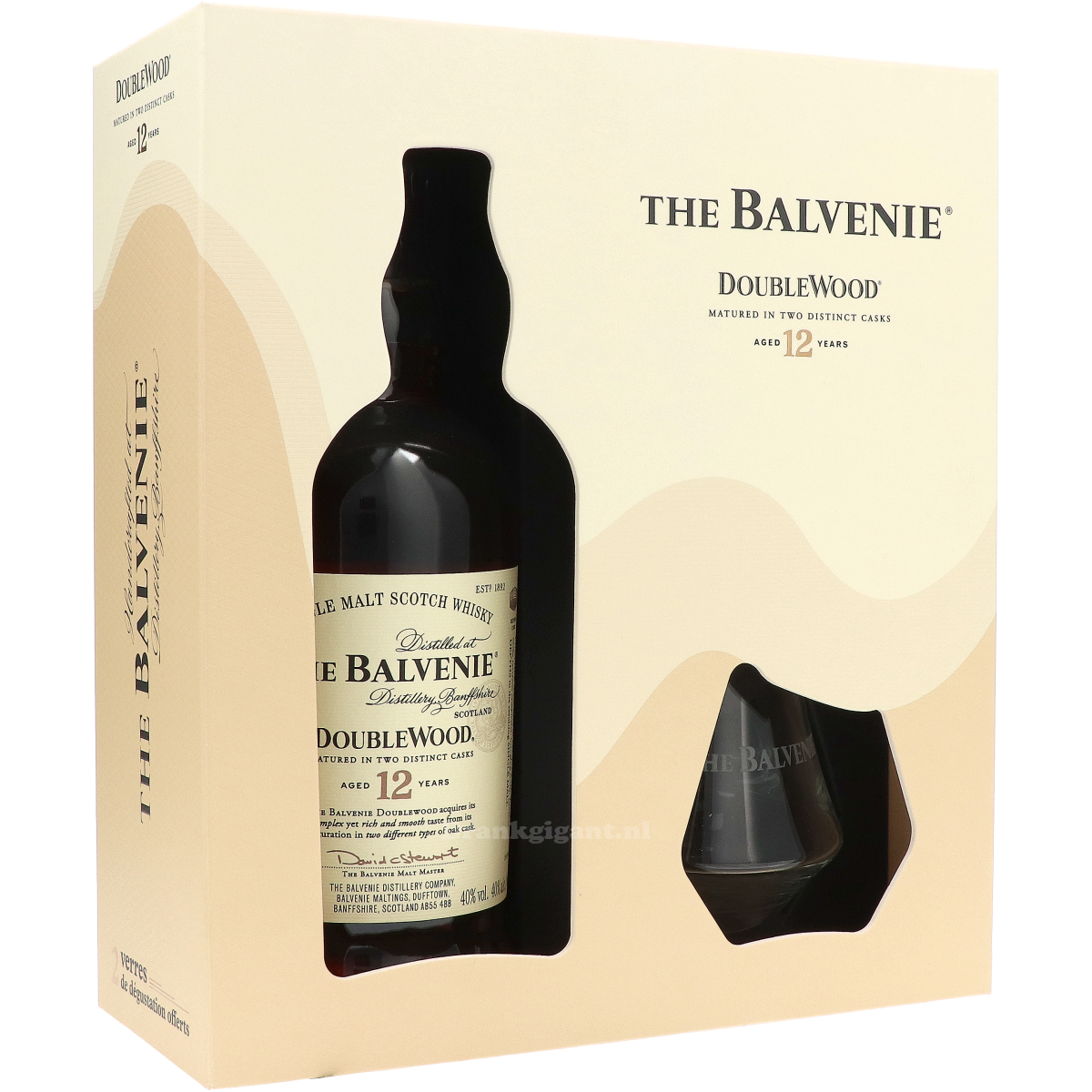 The Balvenie 12 Years Doublewood Cadeaupakket 70 cl