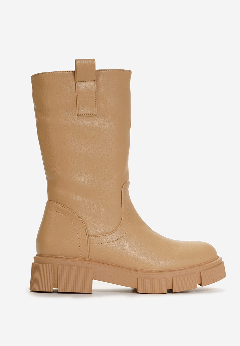 Bottes courtes femme brunes Sinorma