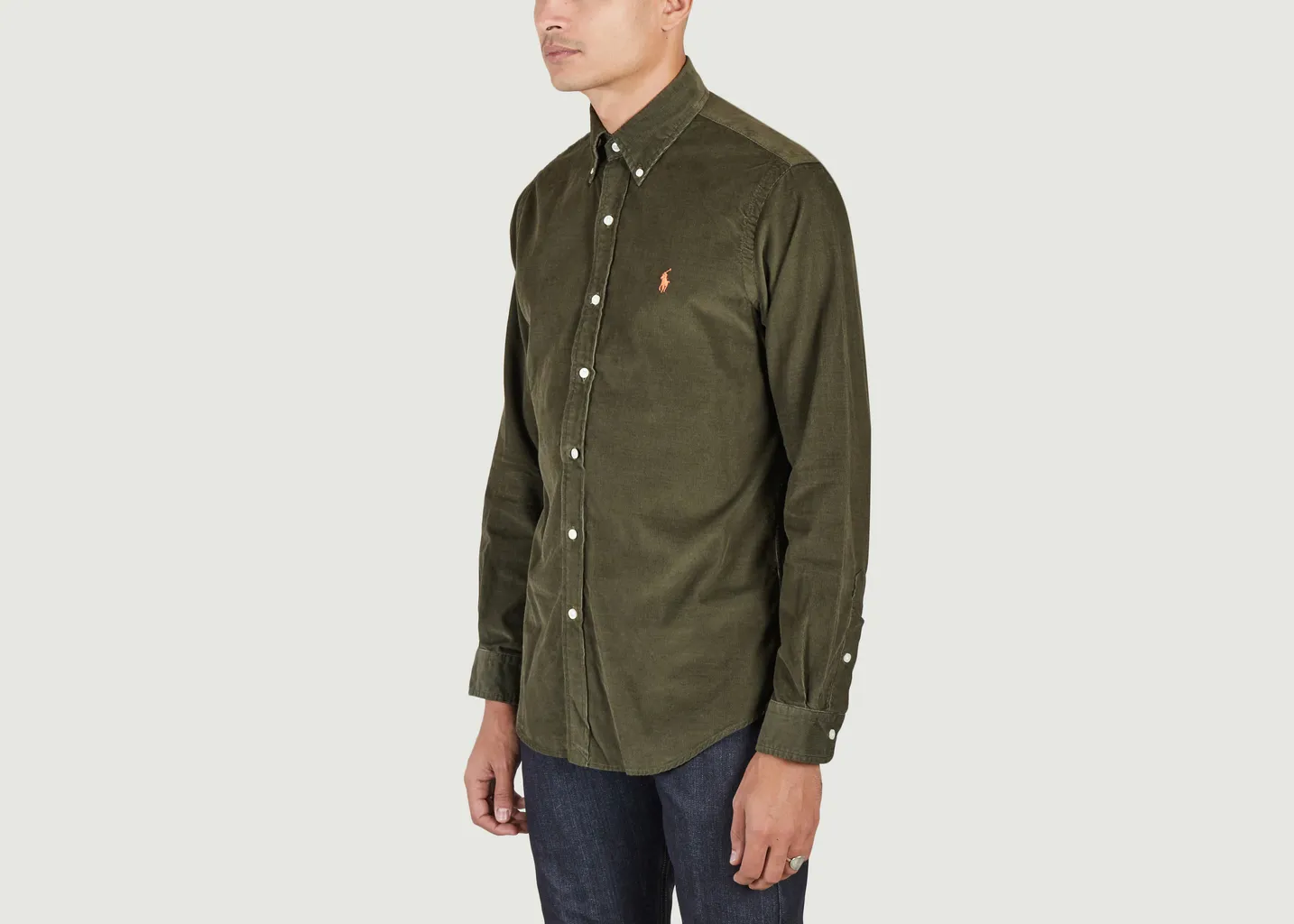 Chemise ajustée en velours côtelé Polo Ralph Lauren