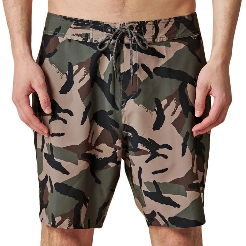 Globe Short de Bain Imprimé Camouflage Homme Globe Every Swell