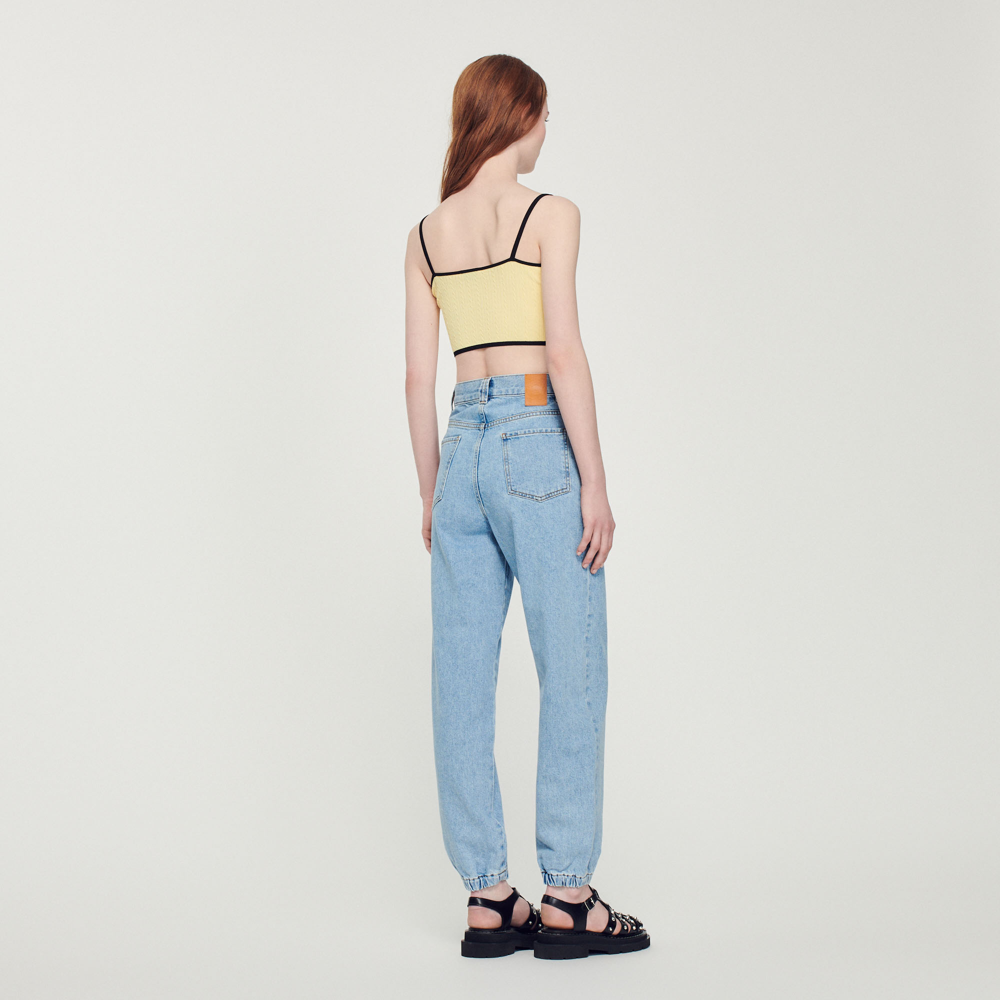 Jean en denim delave