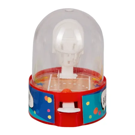 Die Spiegelburg Finger-Basketball-Spiel - Bunte Geschenke, 1 Stück, 3-fach sortiert