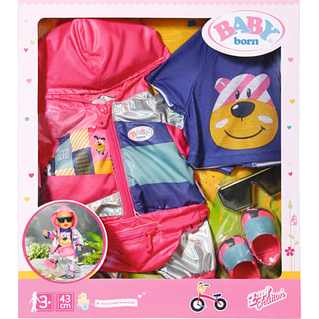 Baby Born Luksus cykelsæt