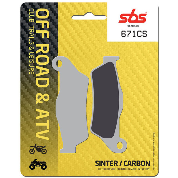 SBS - Plaquettes de frein 671CS