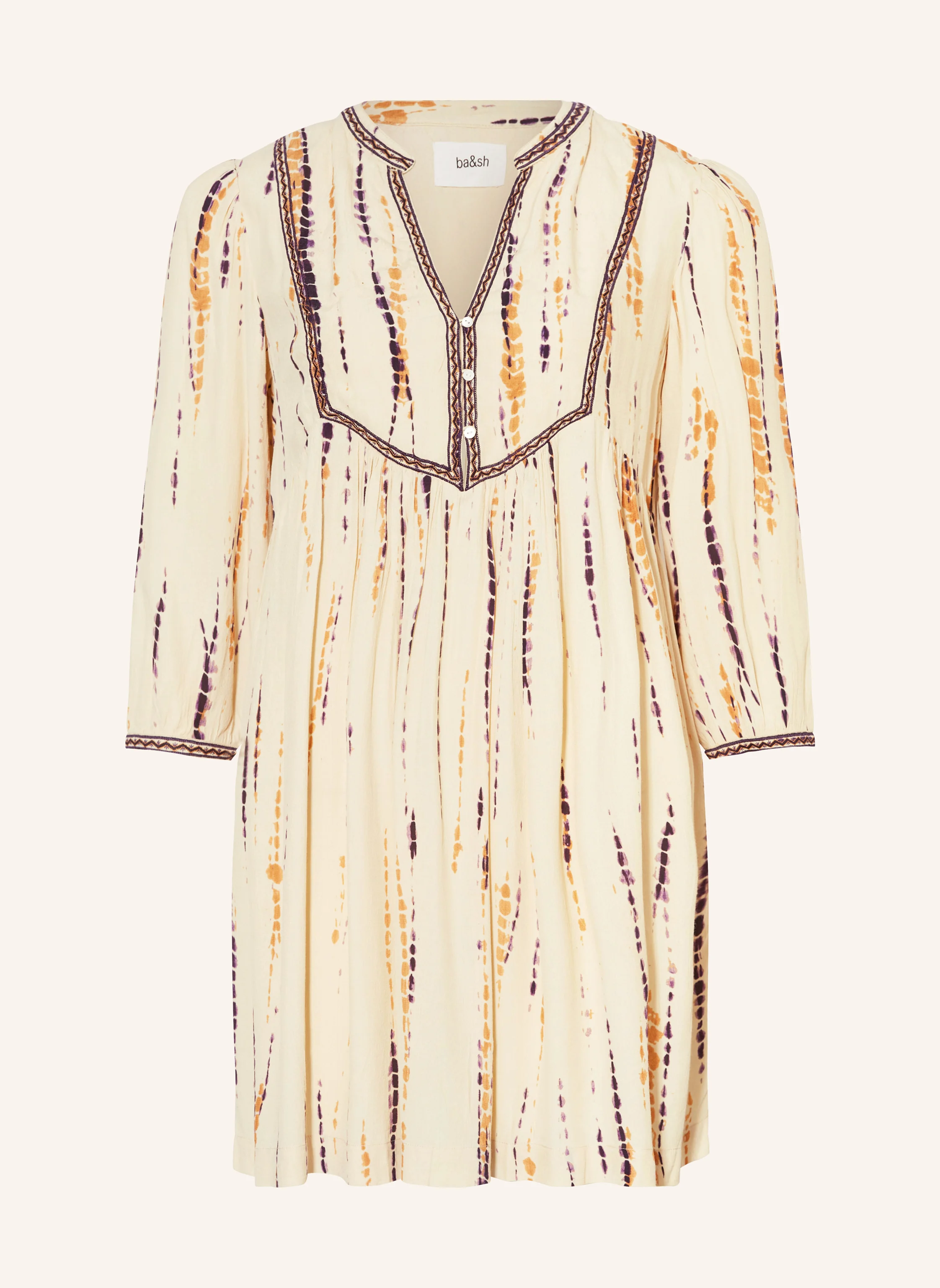 ba&sh Kleid ISABELLA mit 3/4-Arm