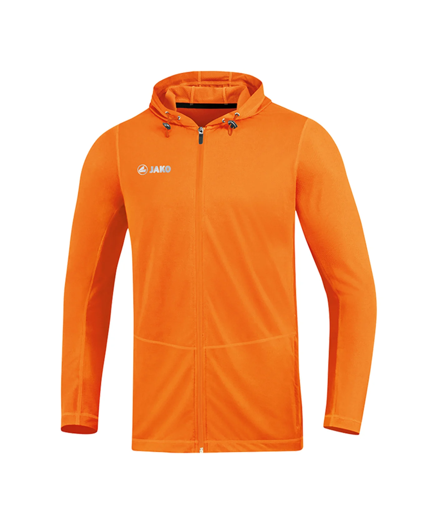 JAKO Run 2.0 Kapuzenjacke Running Orange F19