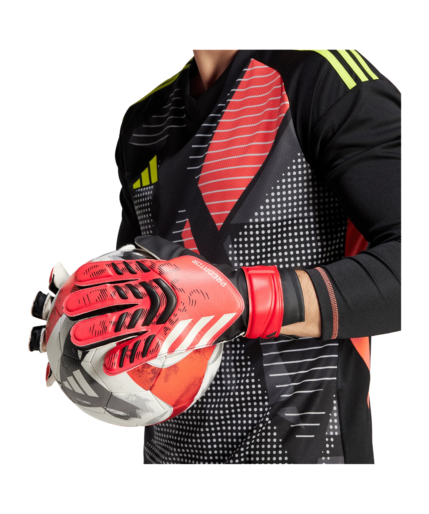 adidas Predator Training Pure Victory Torwarthandschuhe Schwarz