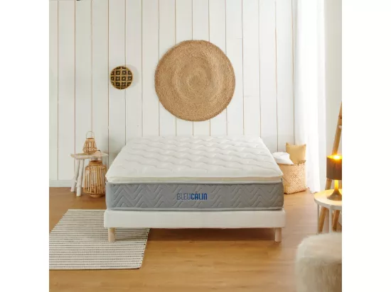 Matelas ressorts ensachés, mousse mémoire de forme et 7 zones de confort L'Ideal Premium - 140x190cm