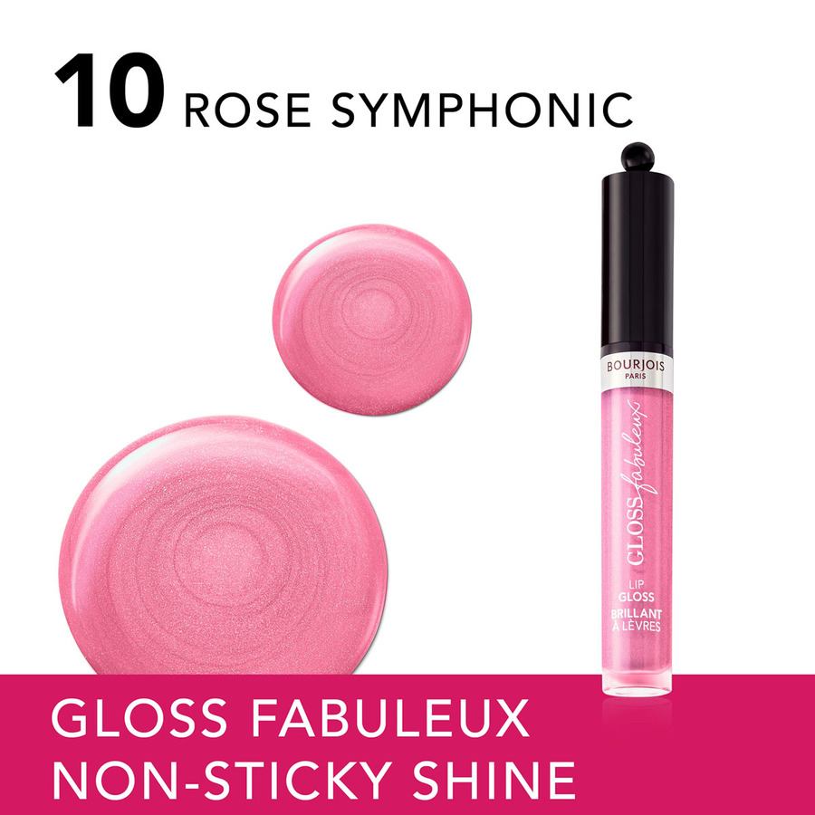 Bourjois Gloss Fabuleux Lip Gloss Rose Symphonic 3,5ml