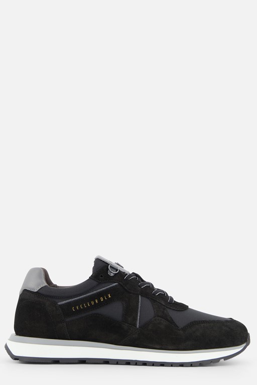 Cycleur de Lux Basculer Sneakers zwart suede