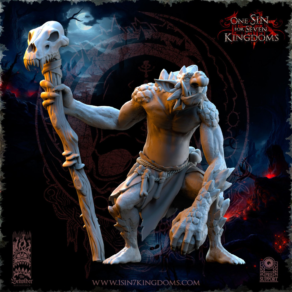 The Beholder Miniatures - Trolls - Trolls des Roches