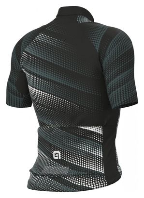 Maillot Manches Courtes Alé Green Speed Noir