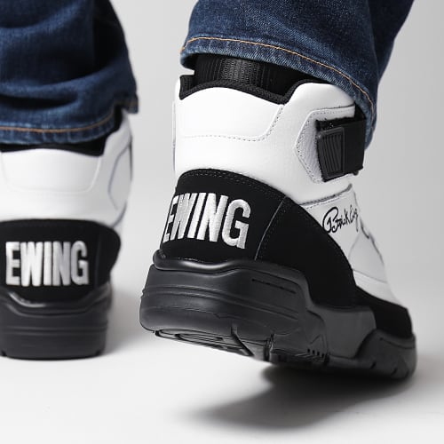 Baskets 33 Hi Core 1EW90112 White Black Silver
