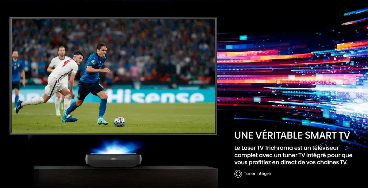 Hisense 120L9HA Laser TV Vidéoprojecteurs ultra courte focale
