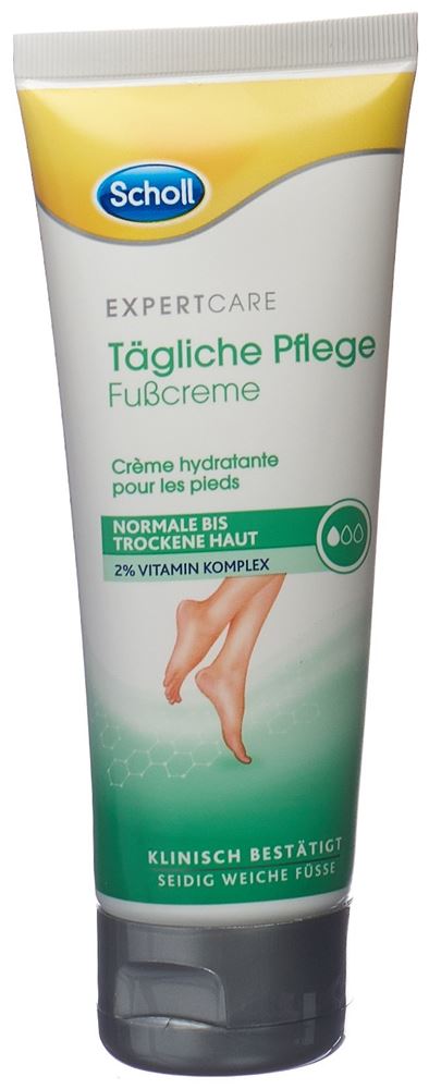 SCHOLL ExpertCare Tägliche Pflege Fusscreme Creme Tb 75 ml