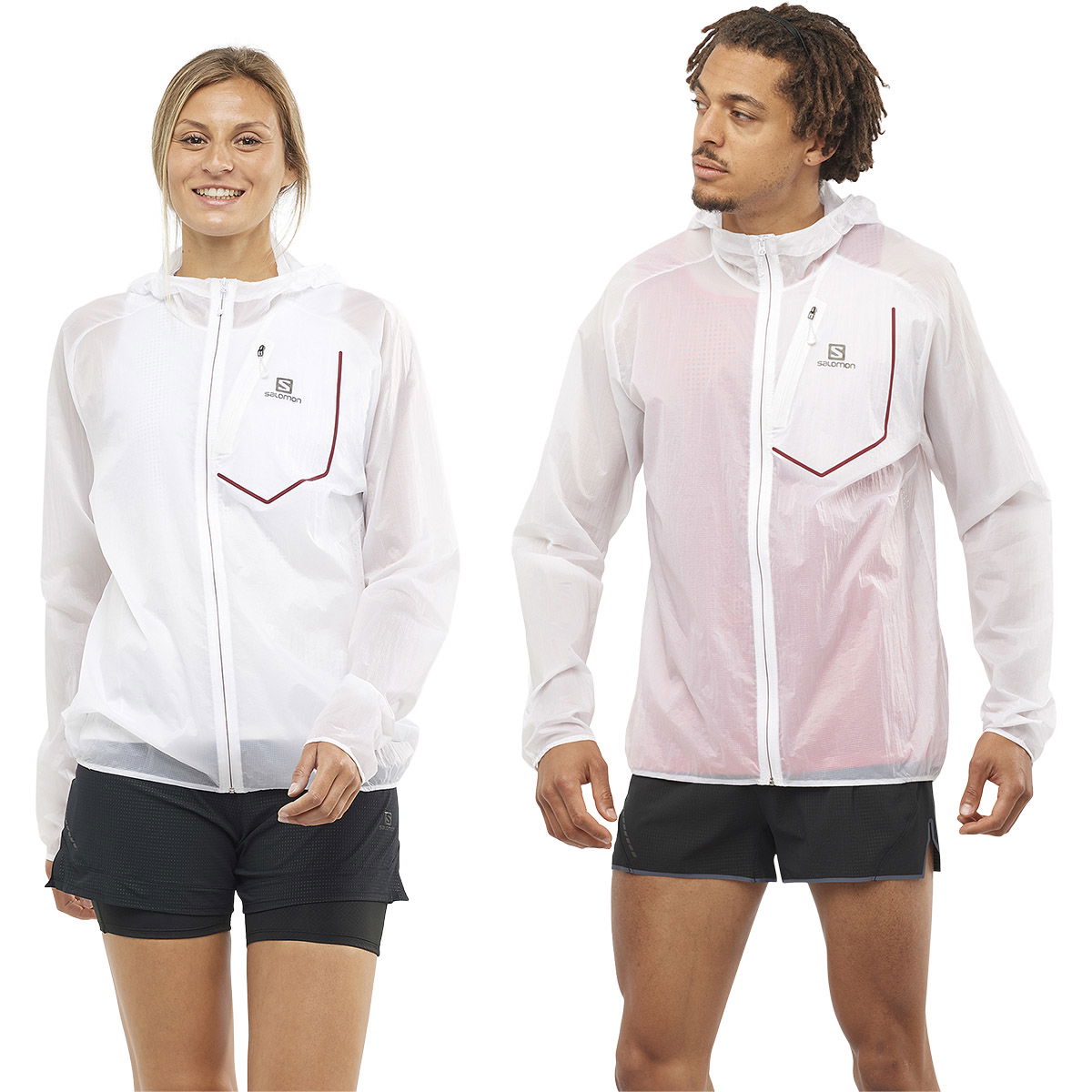 Salomon Bonatti Aero Hood Løbejakke