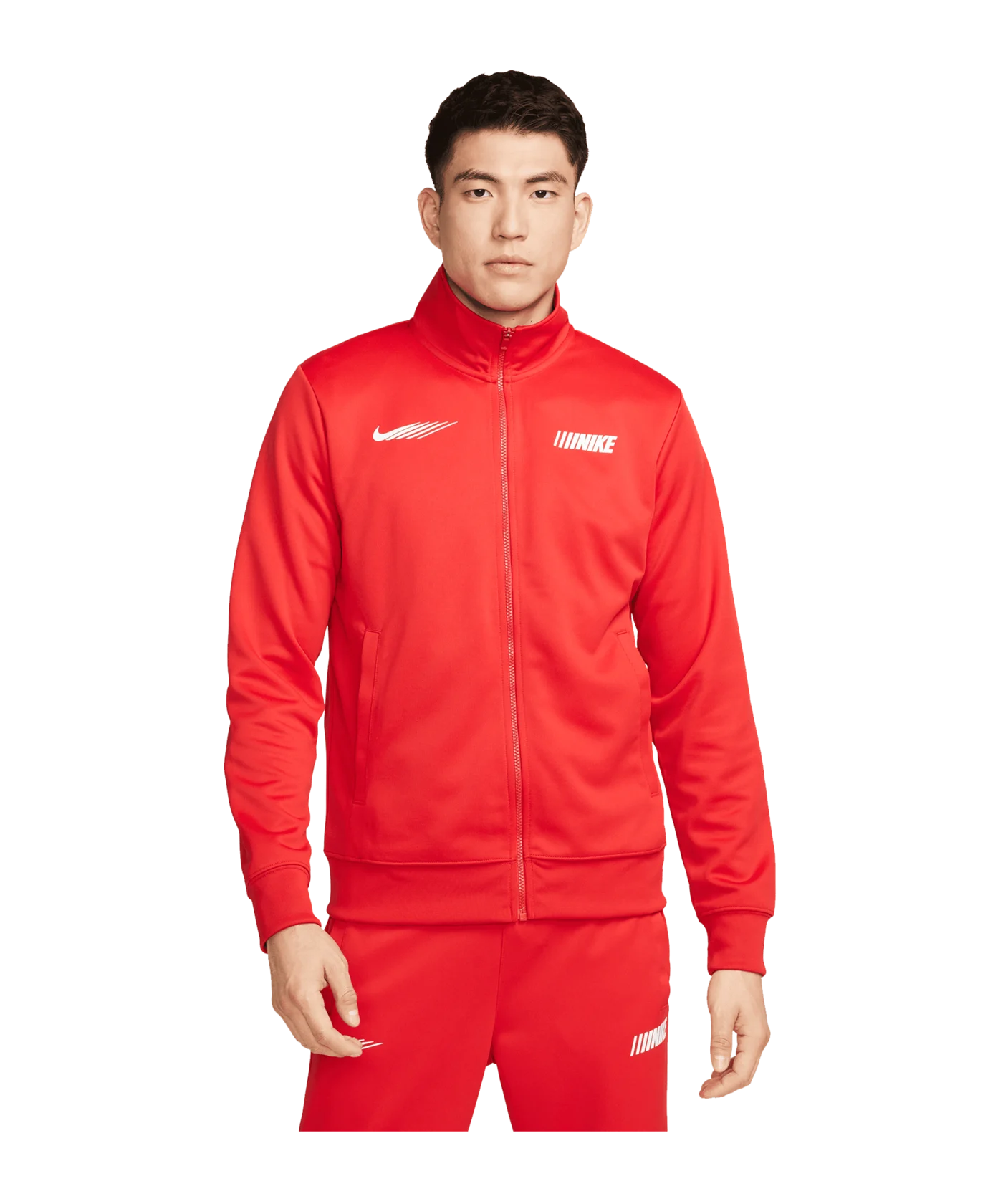 Nike Standart Issue Jacke Rot F657