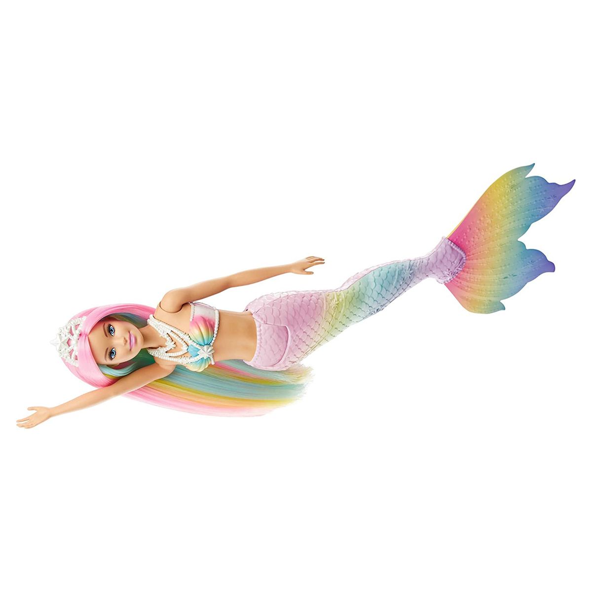 Mattel GTF89 - Barbie - Dreamtopia - Regenbogenzauber Meerjungfrau