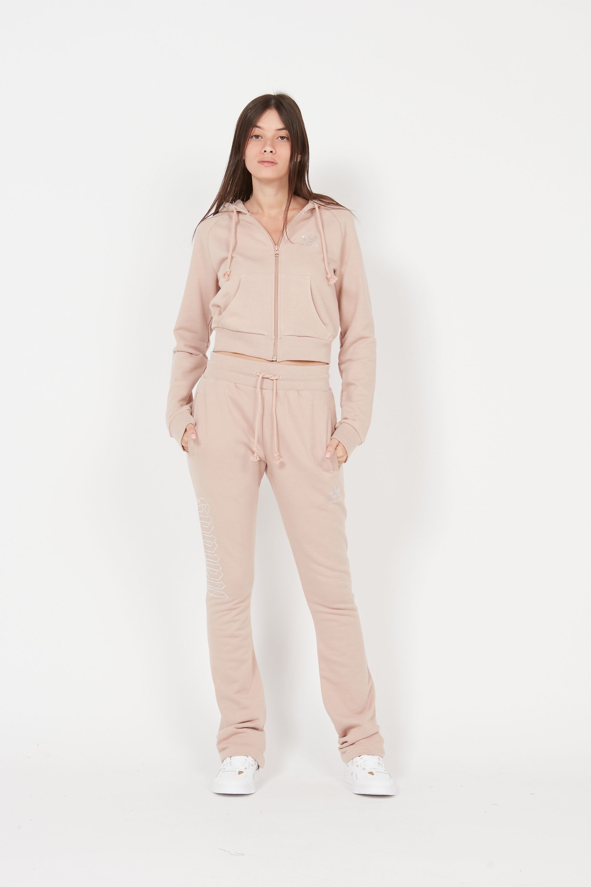 ADIDAS Jogging OPEN HEM TP Beige