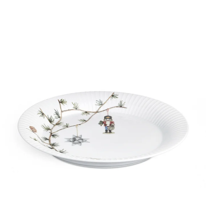 Kähler Design - Hammershøi Weihnachten Teller, Ø 27 cm, weiss