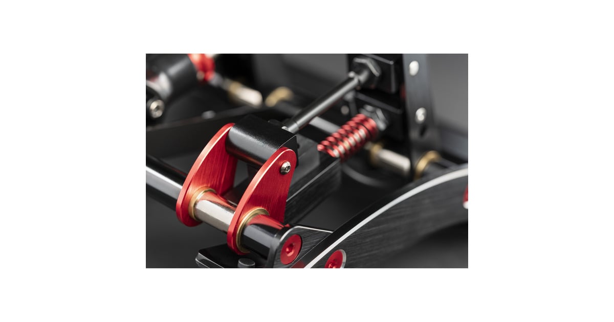 FanatecClubSport Pedals V3  (Zwart/rood, Pc, PS4 Ready, XBox One Ready)