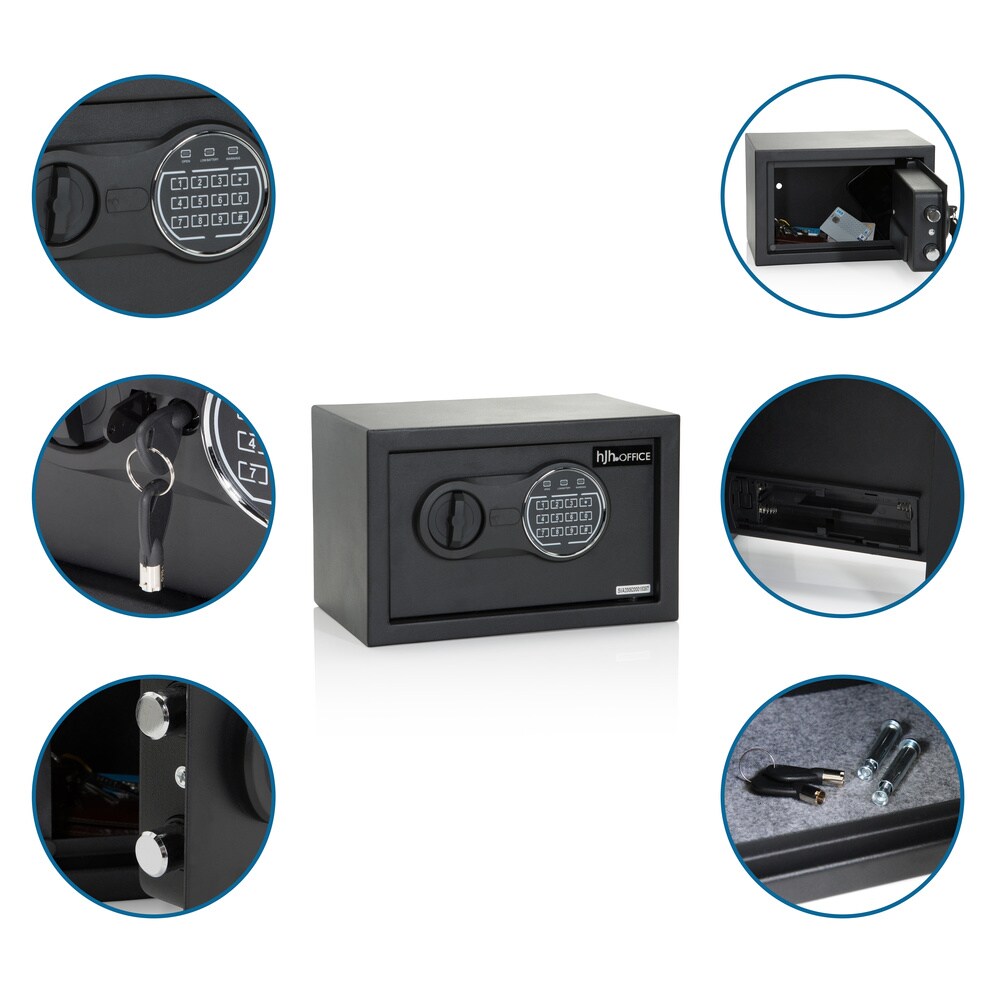 Tresor SAFE COMPACT III Stahl hjh OFFICE