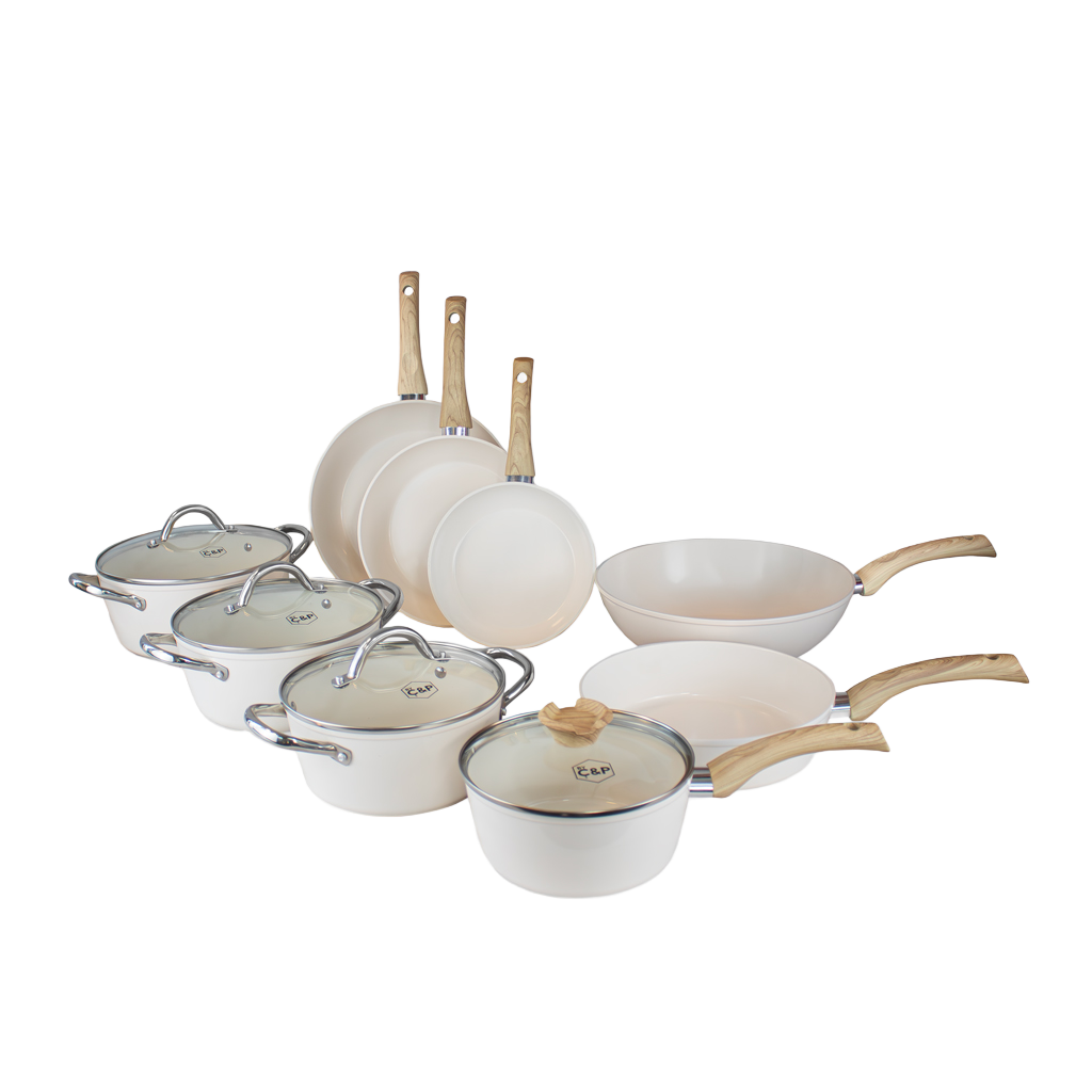 Go Ivory Pannenset 9-delig