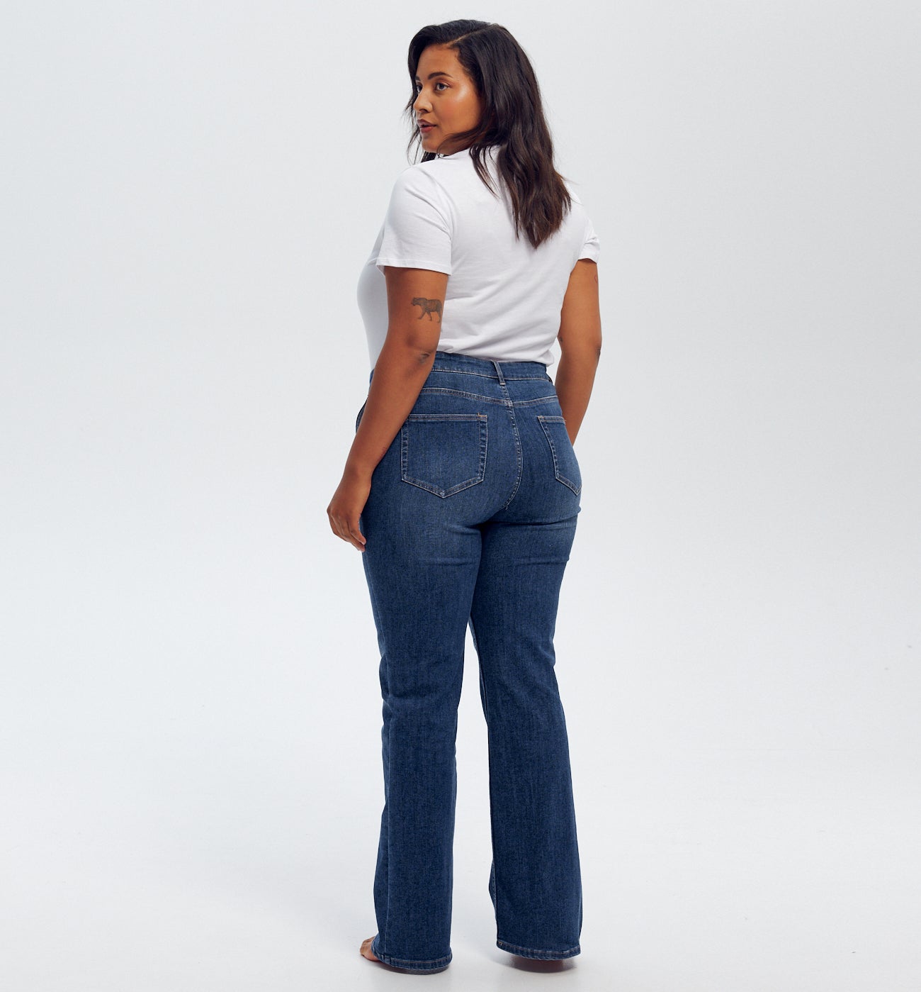 Jean flare Femme EUGENE - Jean moyen
