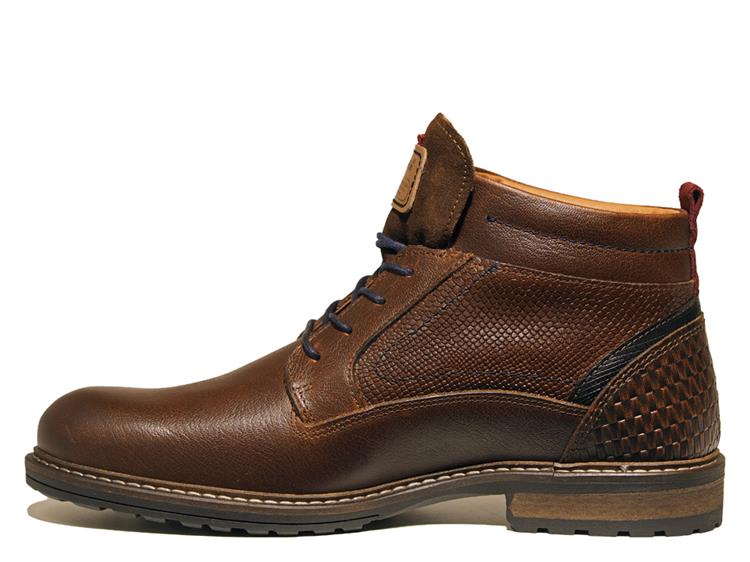Australian Footwear Conley leather Cognac Burgundy