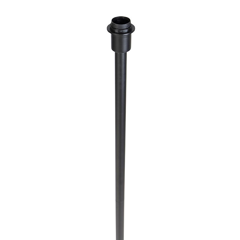 Moderne vloerlamp zwart zonder kap 149 cm - Simplo