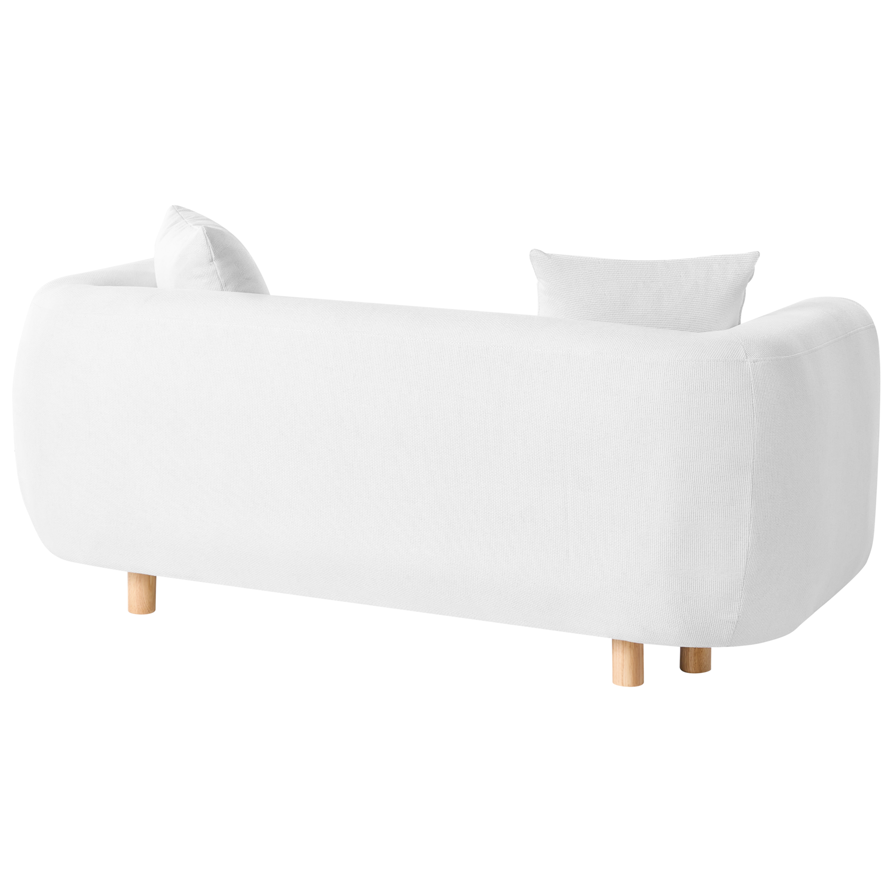 Beliani - LILLEROD - Tweezitbank - Wit - Polyester