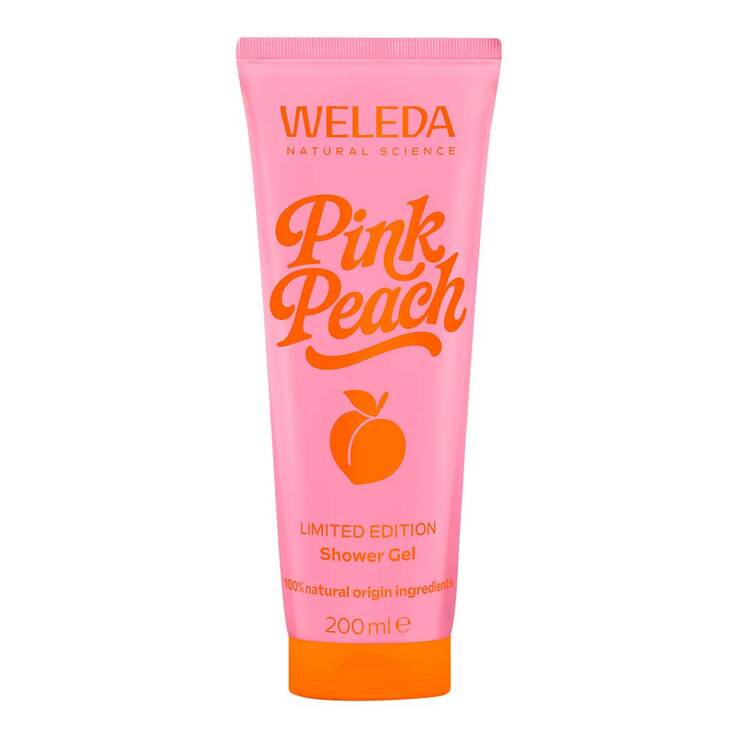 Weleda Pink Peach Shower Gel, 200 ml
