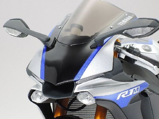 Tamiya - Yamaha Yzf-R1M Motorcykel Byggesæt - 1:12 - 14133