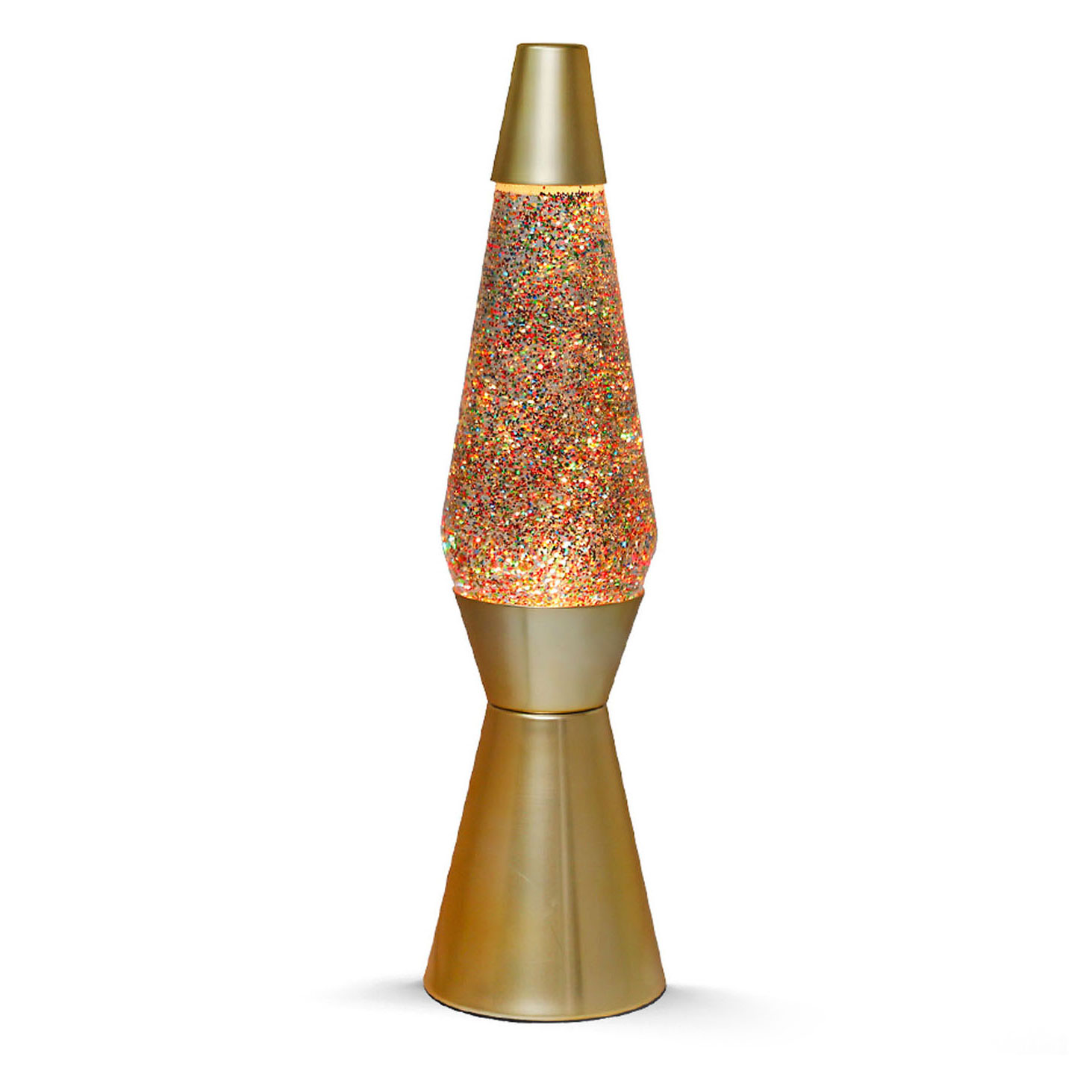 LavalampGold Glitter, 40cm