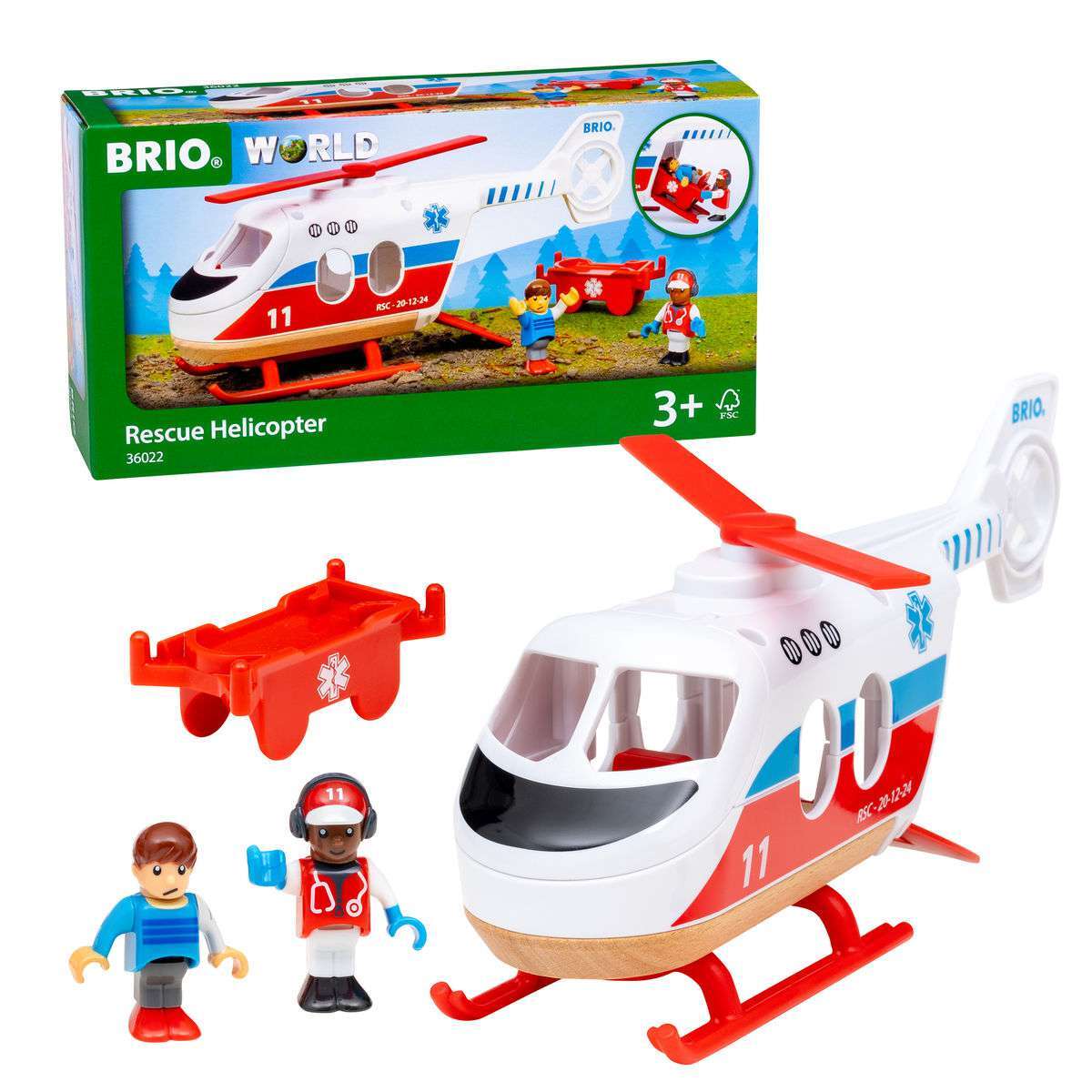 BRIO Spiel Rettungshubschrauber
