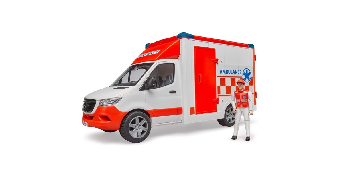 bruderMB Sprinter ambulance met chauffeur Modelvoertuig  (02676)