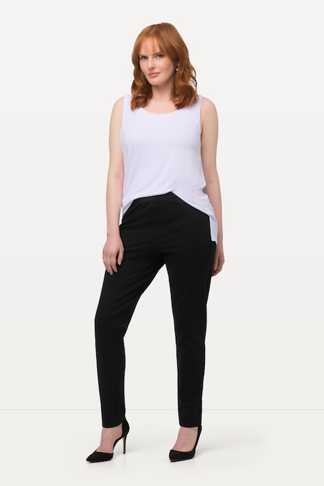 Puntohose Sienna, schmale Passform, elastischer Bund