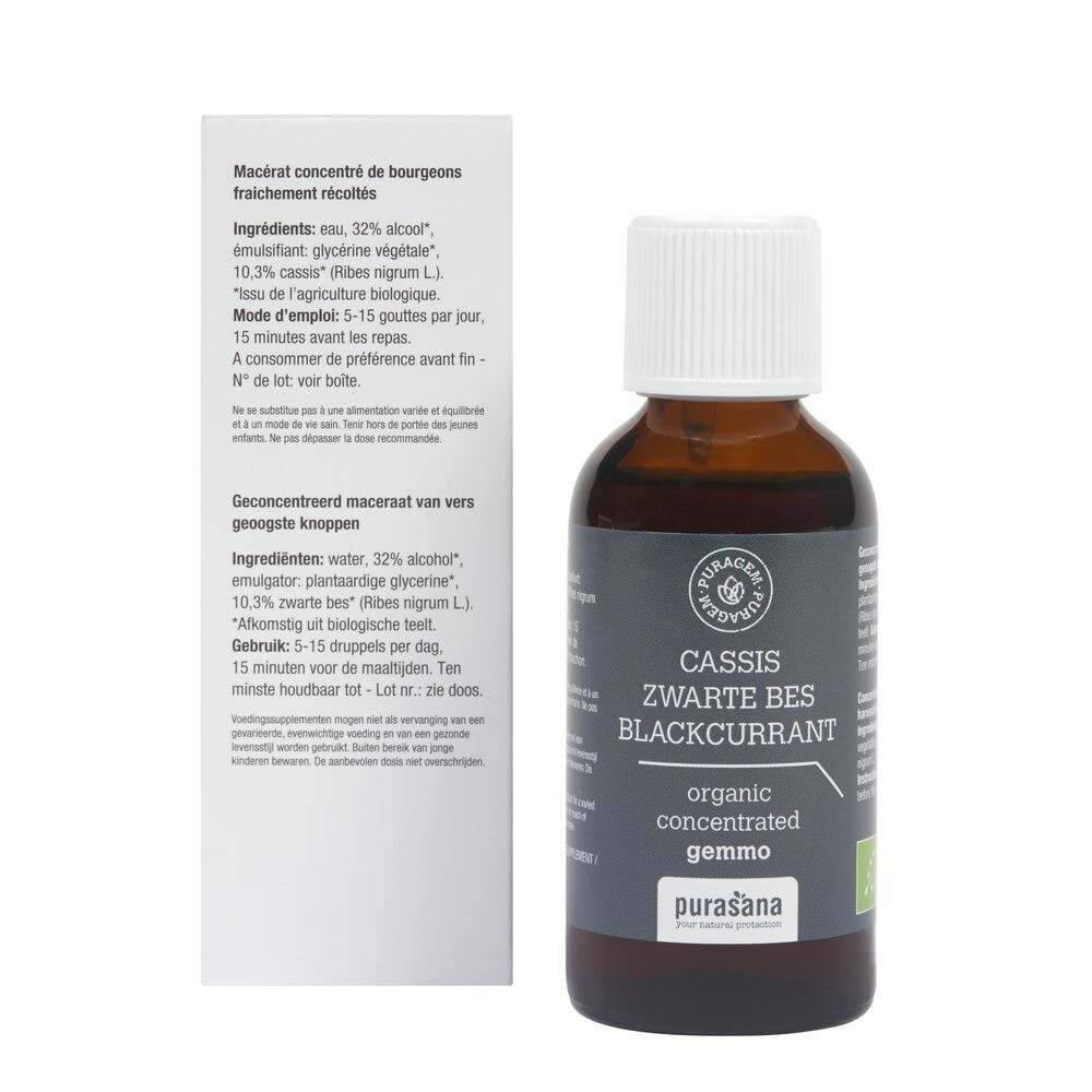 Purasana Puragem Zwarte Bes Bio50 ml