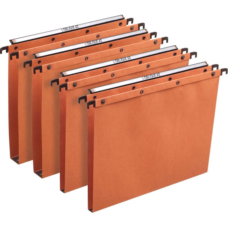 10 Dossier Susp Elba Ultimate Azo D15/30A4 Kraft Orange