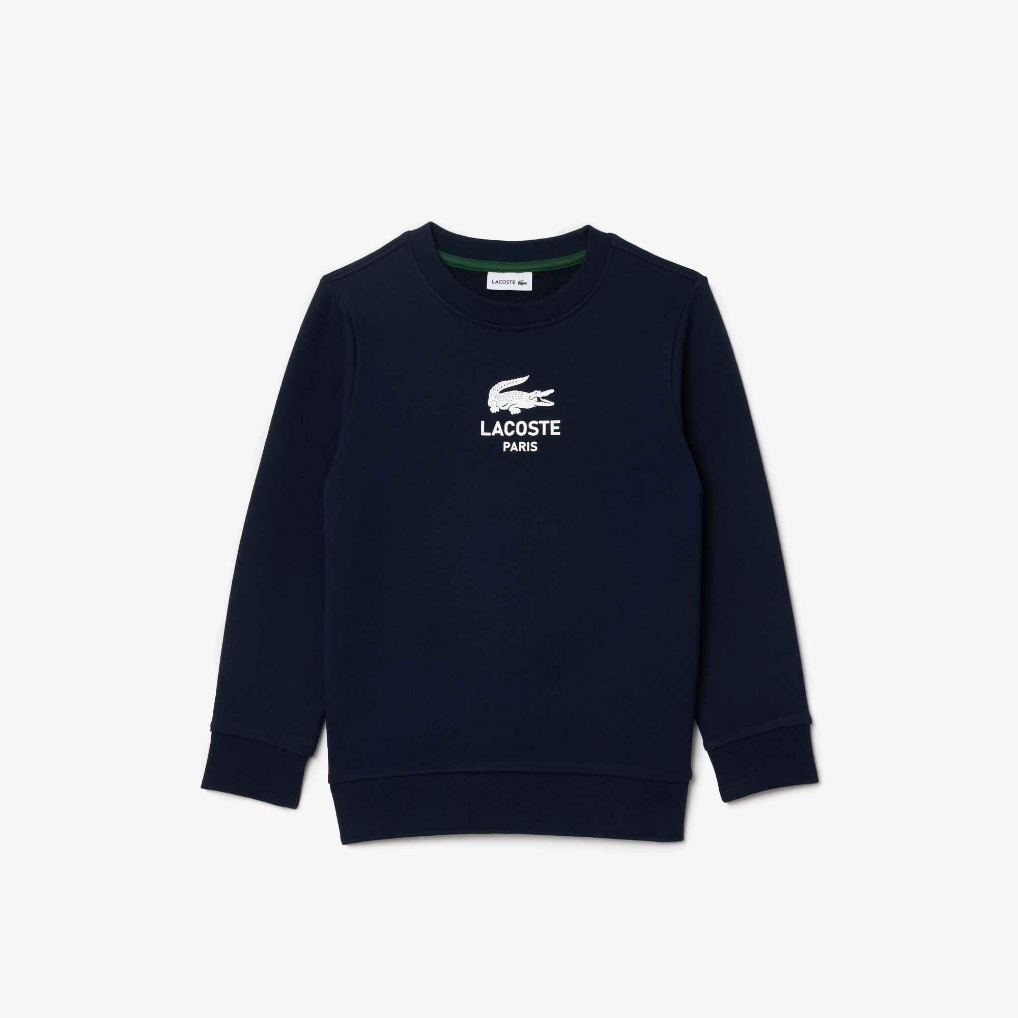 Lacoste Logo Crewneck Jumper Juniors