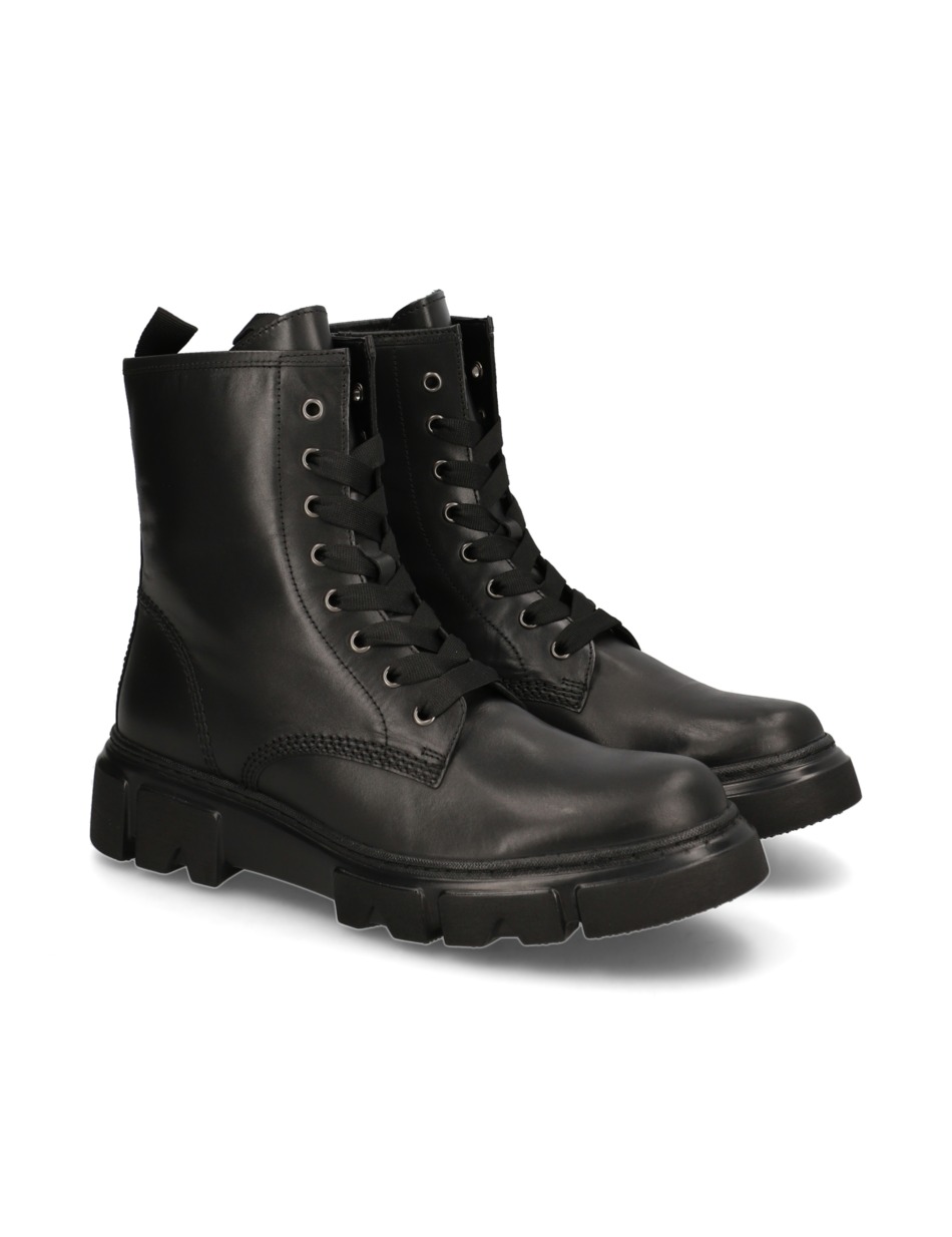 Glattleder Schnürboot